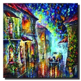 Tranh in Canvas sơn dầu